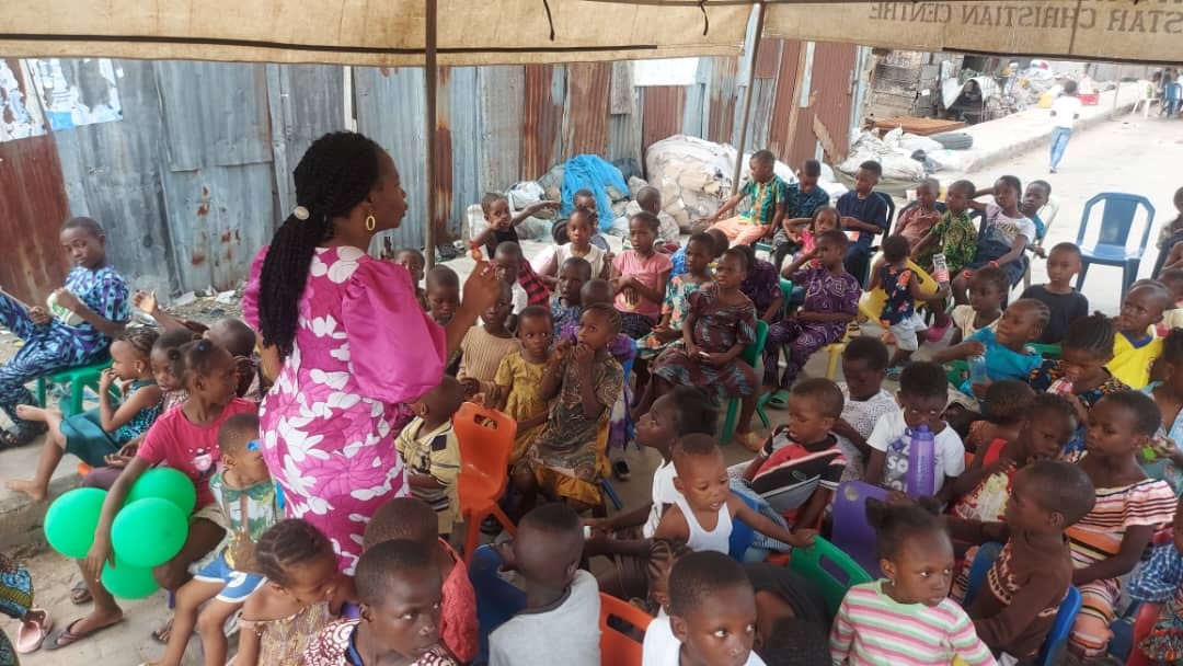 Purezza Team collaborates with Daystar Christian Centre, Pedro Home Fellowship Area celebrating Children’s Day.